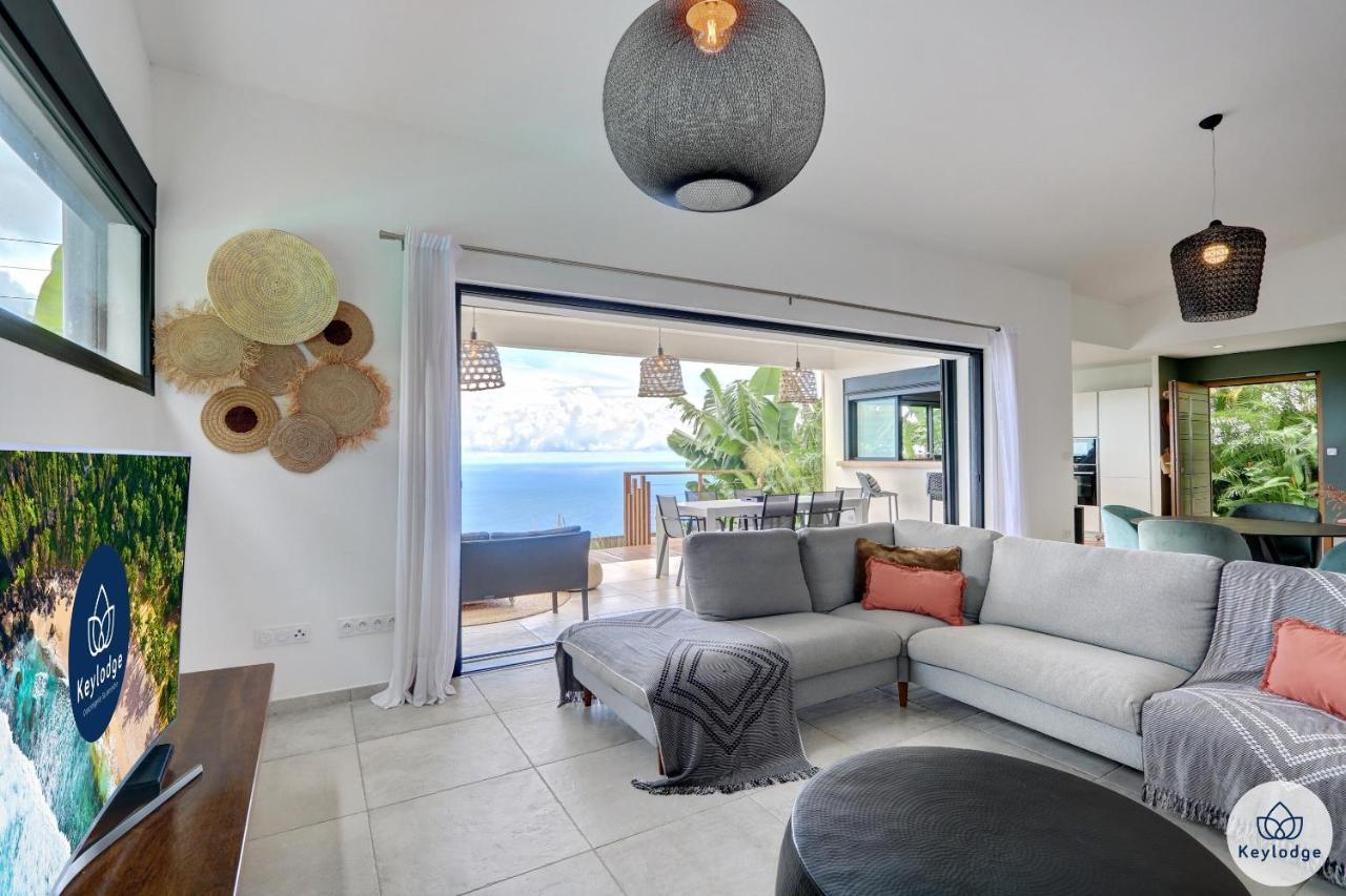 Villa Paloma 4 Etoiles Avec Piscine Et Vue Exceptionnelle Sur L'Ocean A Saint-Leu Bagian luar foto
